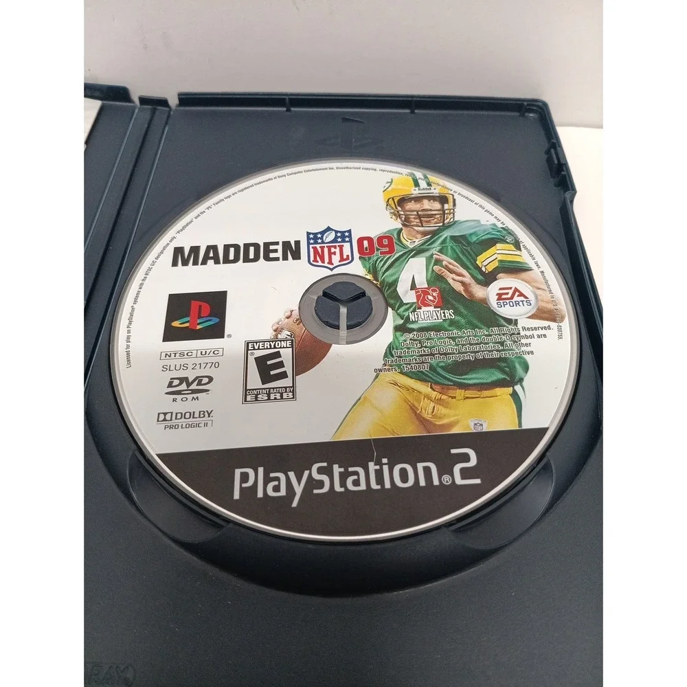 Madden 09 PS2 Playstation 2 Game